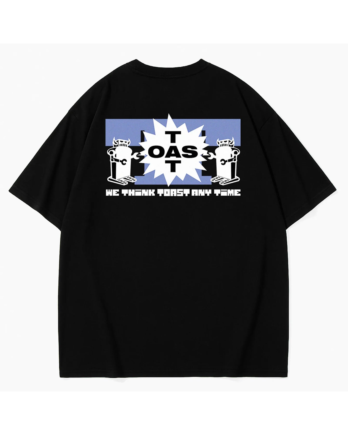 TOASTBOT T-SHIRT BLACK