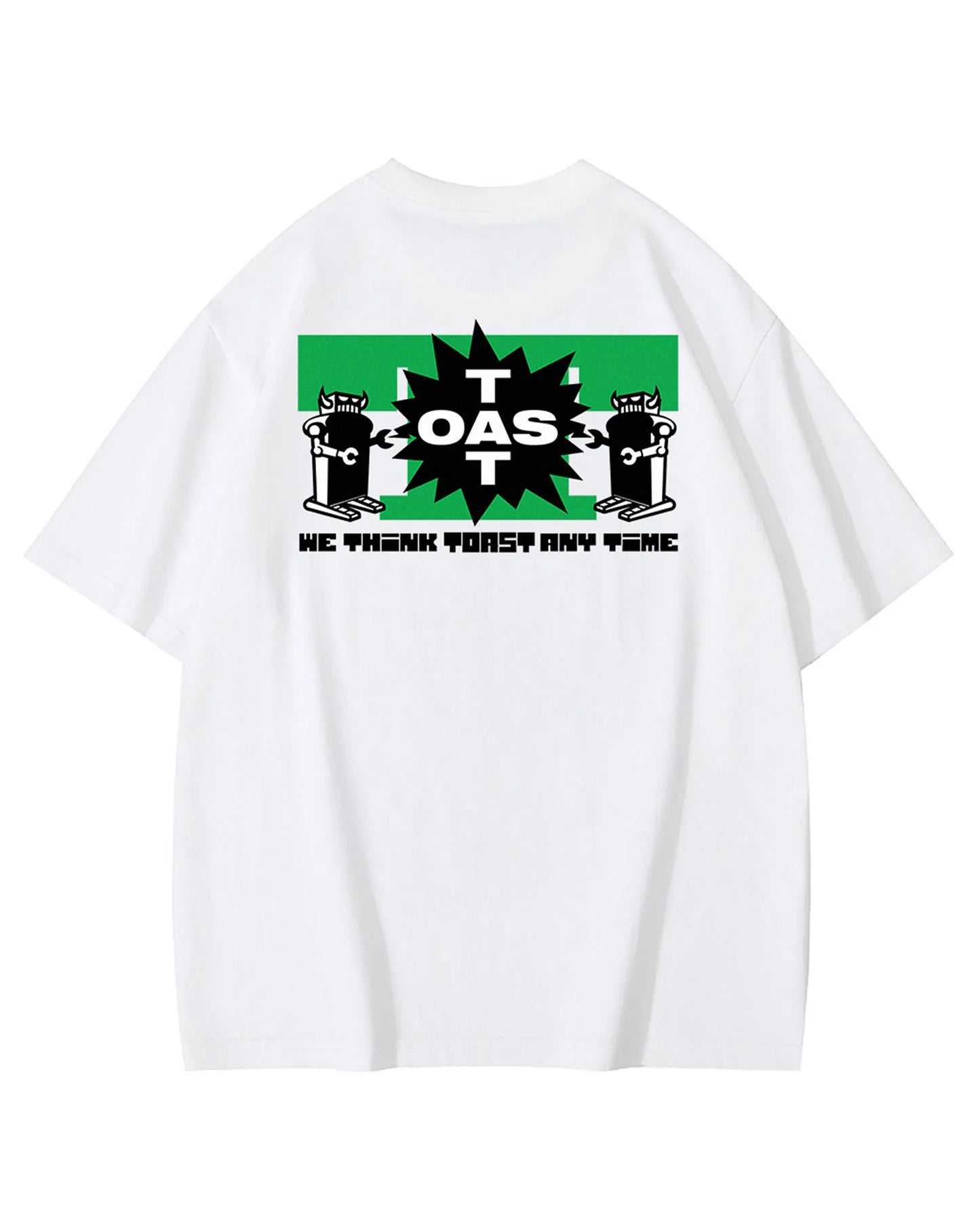 TOASTBOT T-SHIRT WHITE