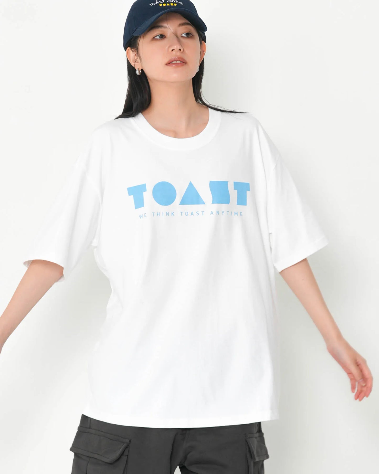 TOAST LOGO T-SHIRT WHITE