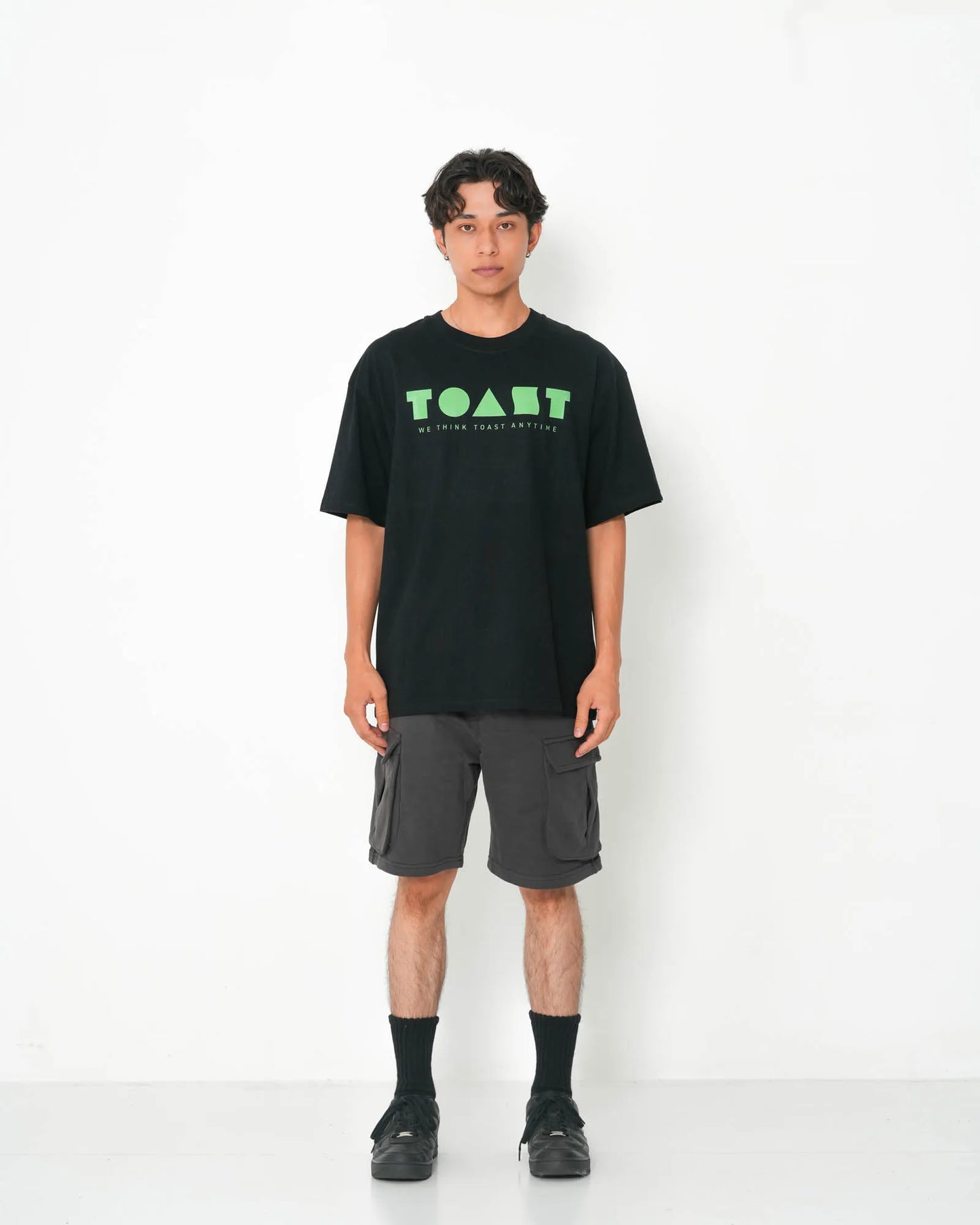 TOAST LOGO T-SHIRT BLACK