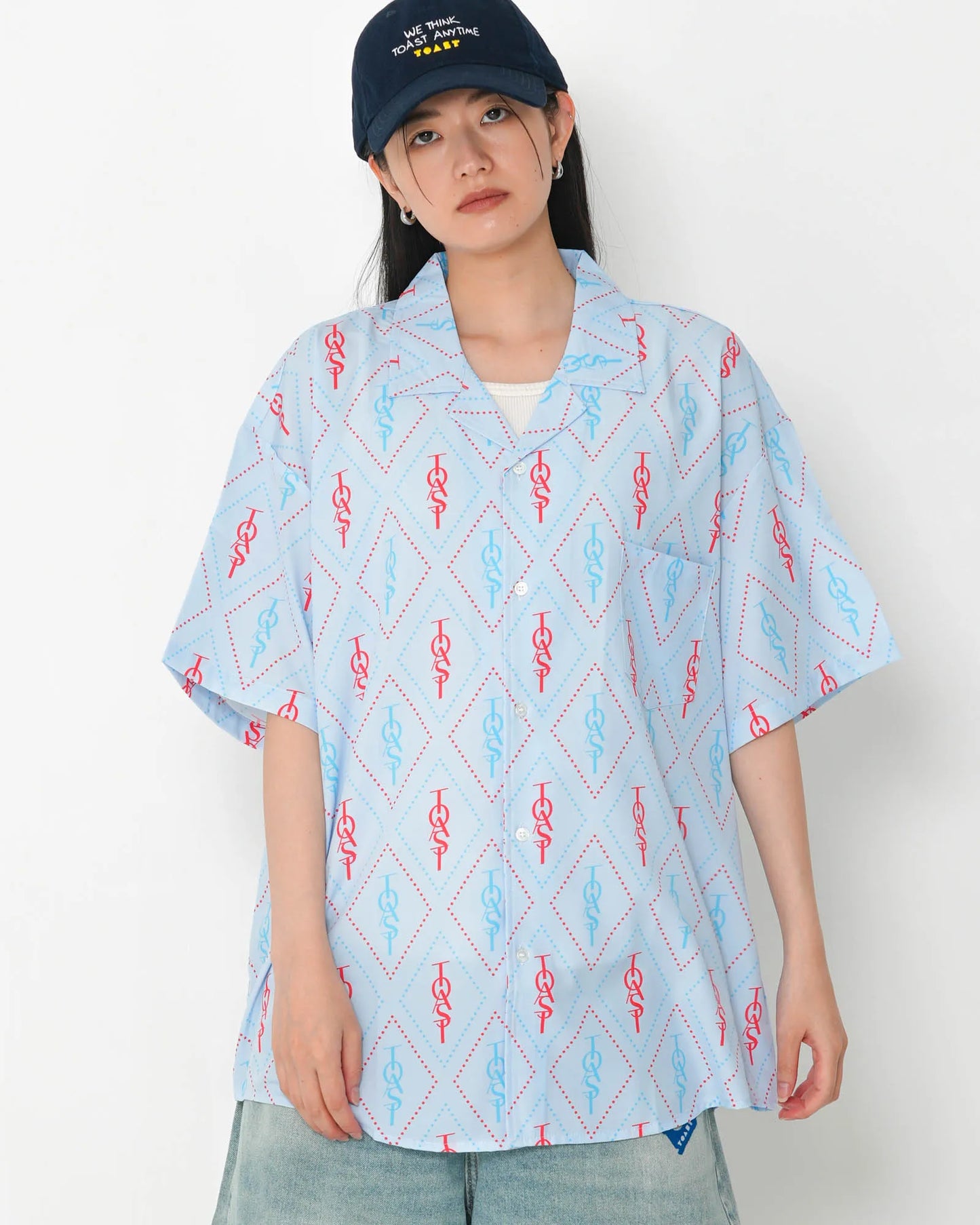 GEOMETRIC ALOHA SHIRT