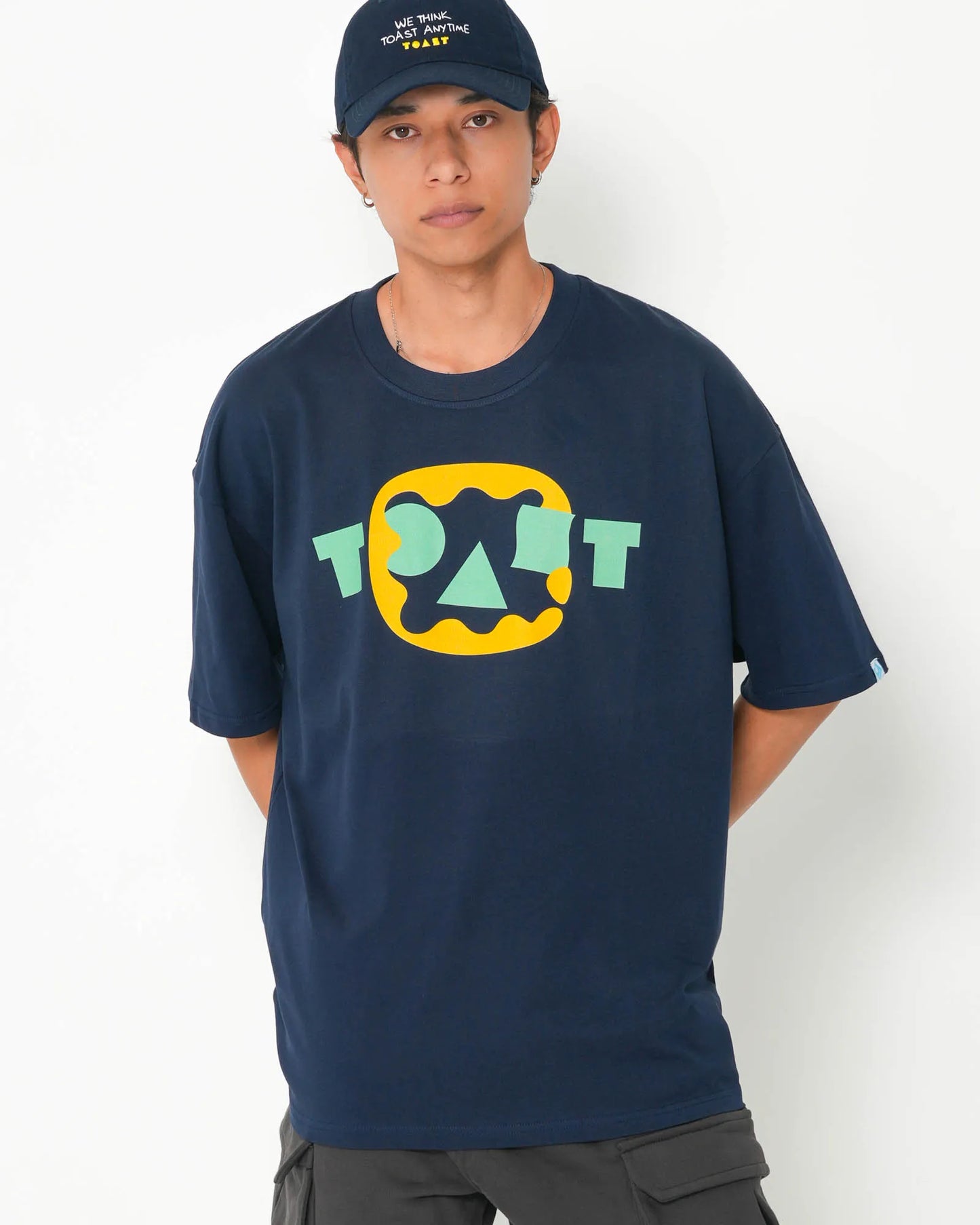 PAN-MIMI LOGO T-SHIRT NAVY