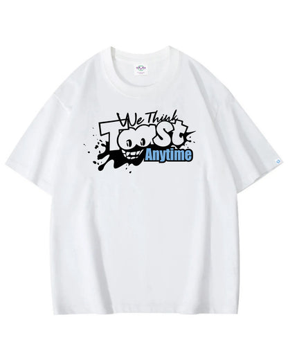 SPLASH CARTOON LOGO T-SHIRT WHITE