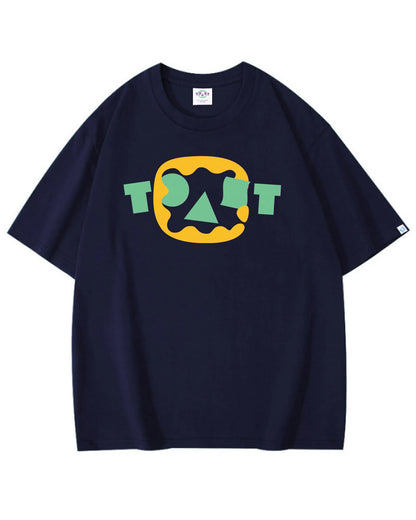 PAN-MIMI LOGO T-SHIRT NAVY