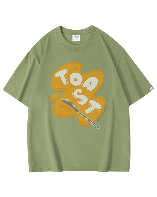 TOAST BUTTER T-SHIRT KHAKI
