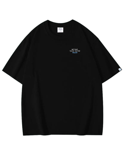 DOODLE LOGO T-SHIRT BLACK