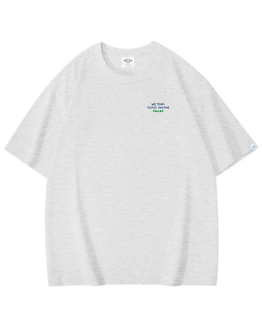 DOODLE LOGO T-SHIRT GREY