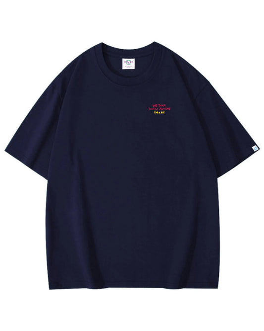 DOODLE LOGO T-SHIRT NAVY