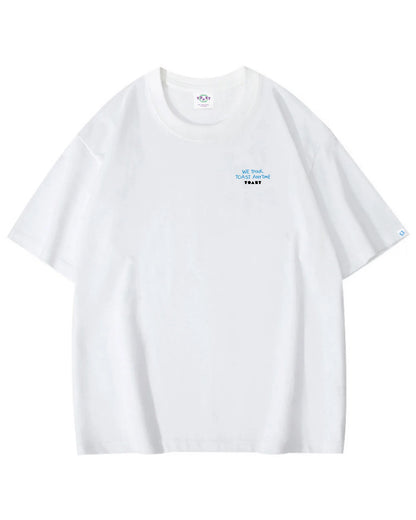 DOODLE LOGO T-SHIRT WHITE