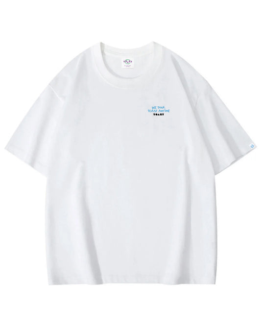 DOODLE LOGO T-SHIRT WHITE