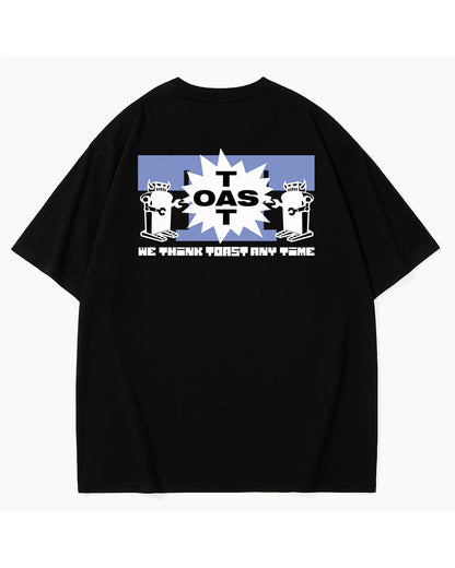 TOASTBOT T-SHIRT BLACK