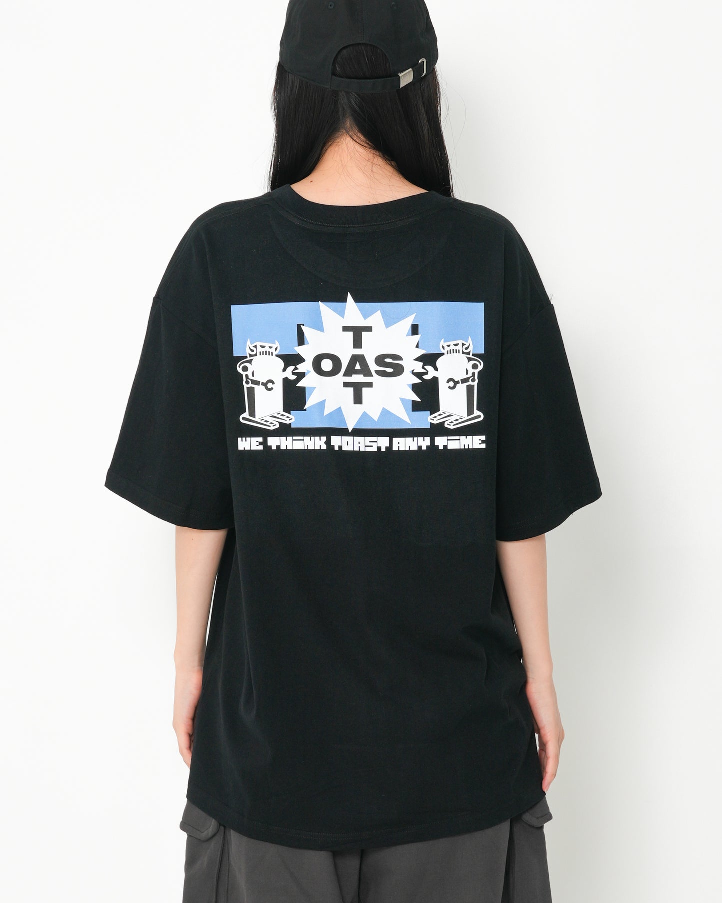 TOASTBOT T-SHIRT BLACK