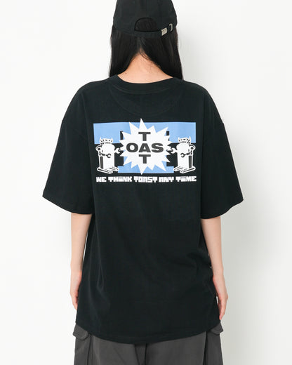TOASTBOT T-SHIRT BLACK