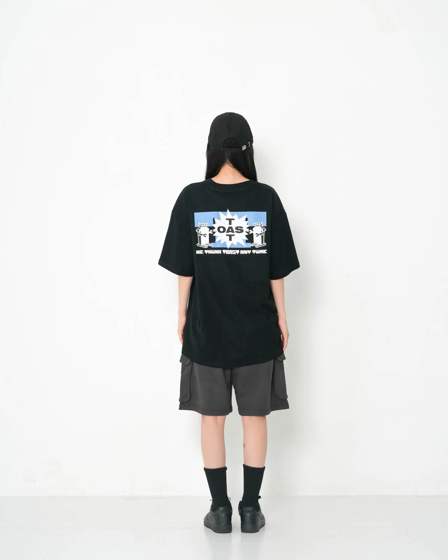 TOASTBOT T-SHIRT BLACK