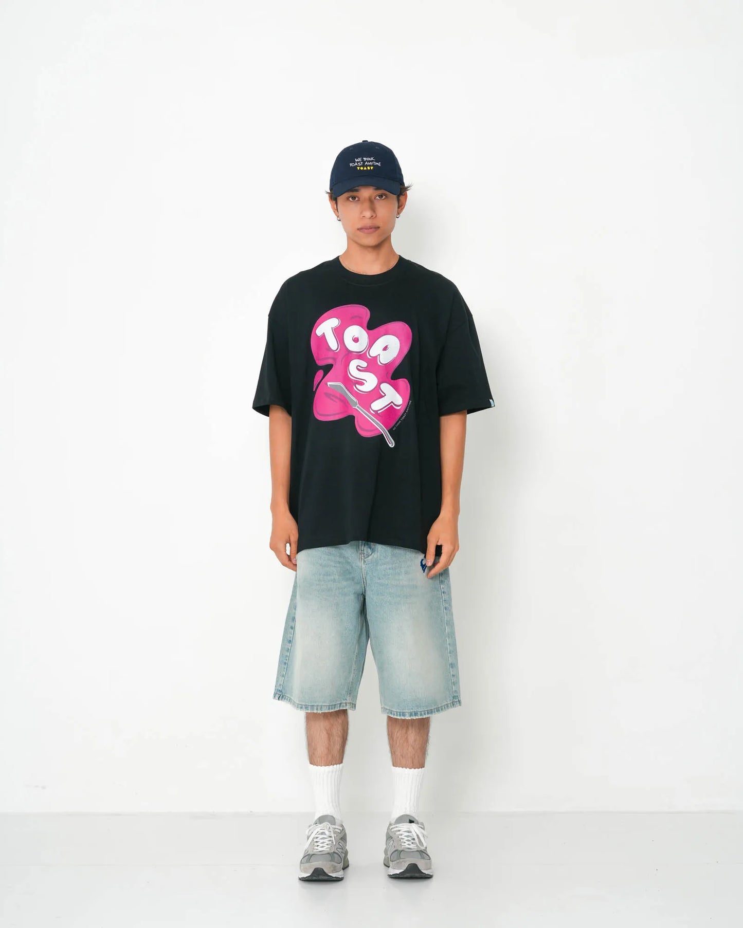 TOAST BUTTER T-SHIRT BLACK