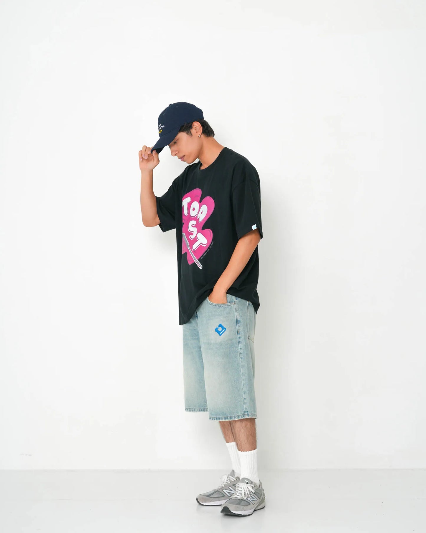 TOAST BUTTER T-SHIRT BLACK