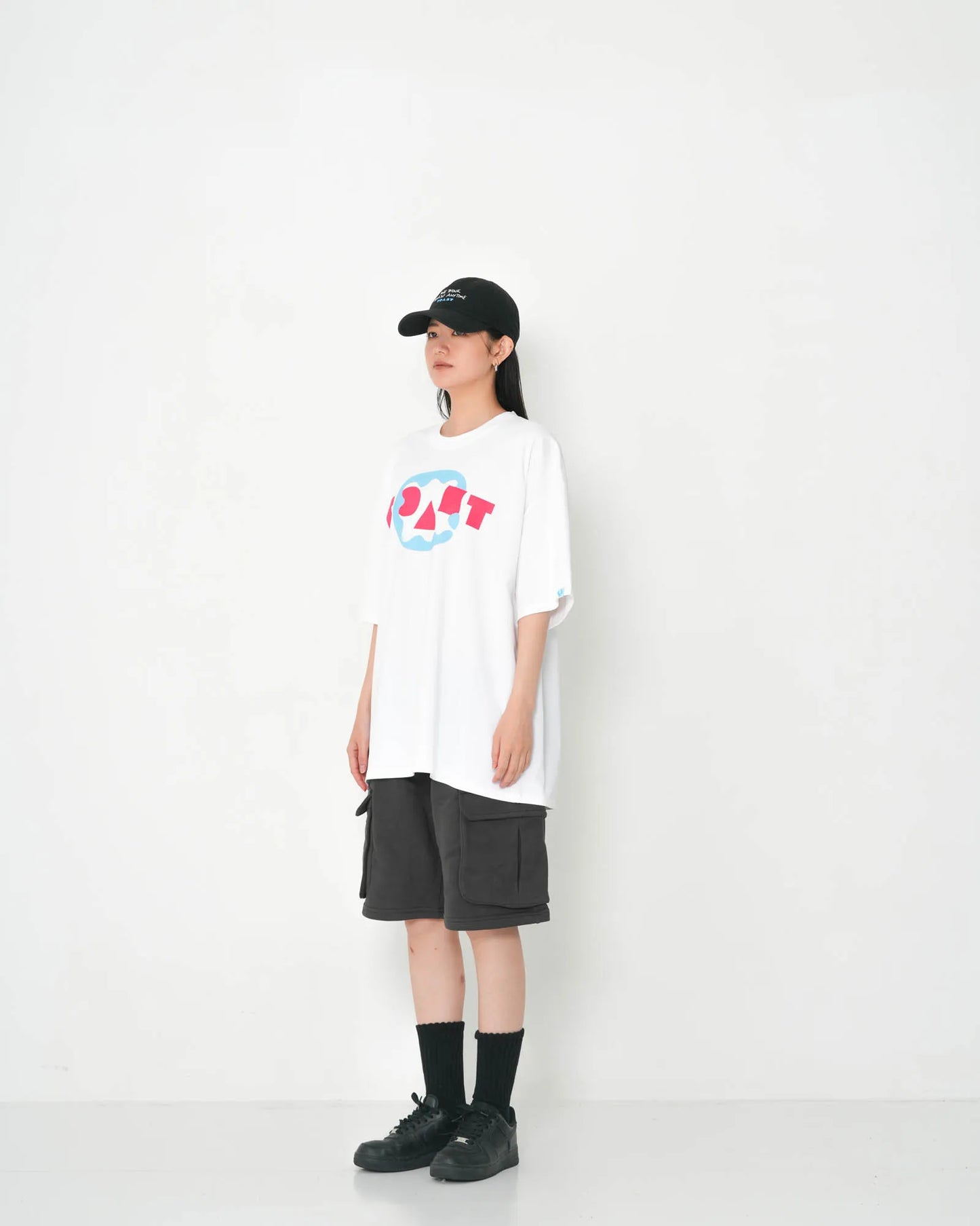 PAN-MIMI LOGO T-SHIRT WHITE