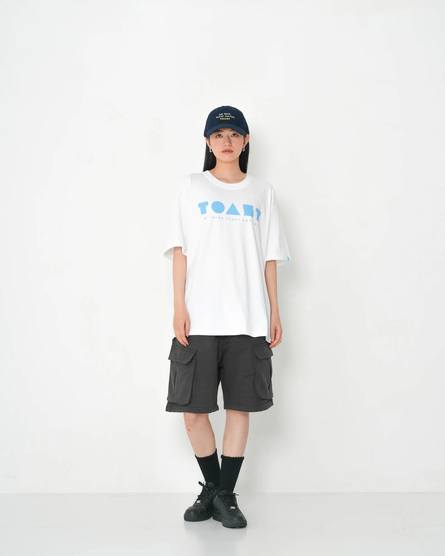 TOAST LOGO T-SHIRT WHITE
