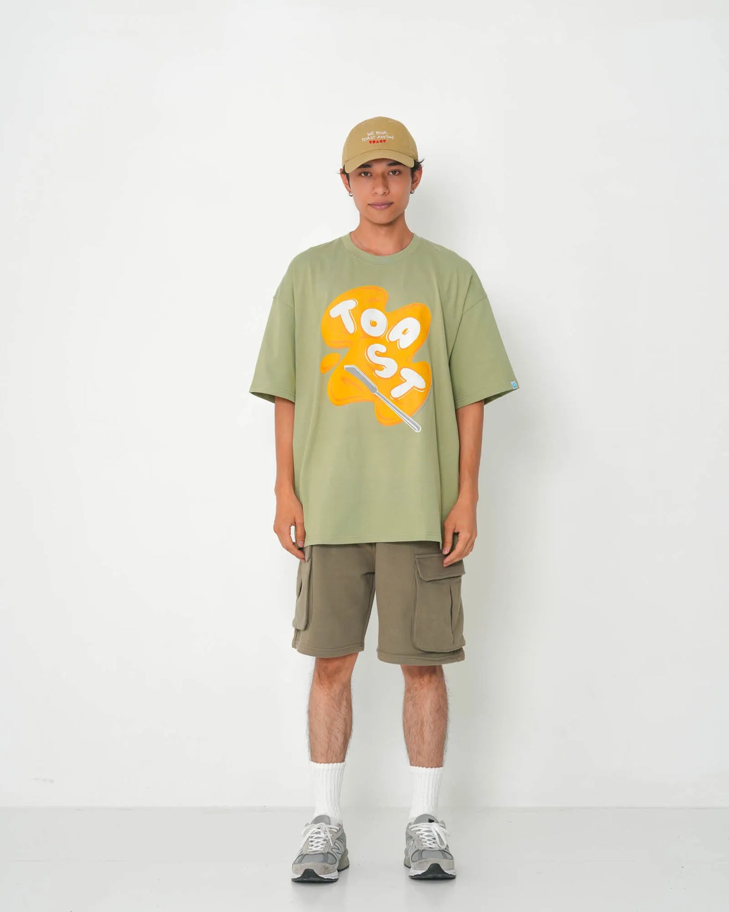 TOAST BUTTER T-SHIRT KHAKI