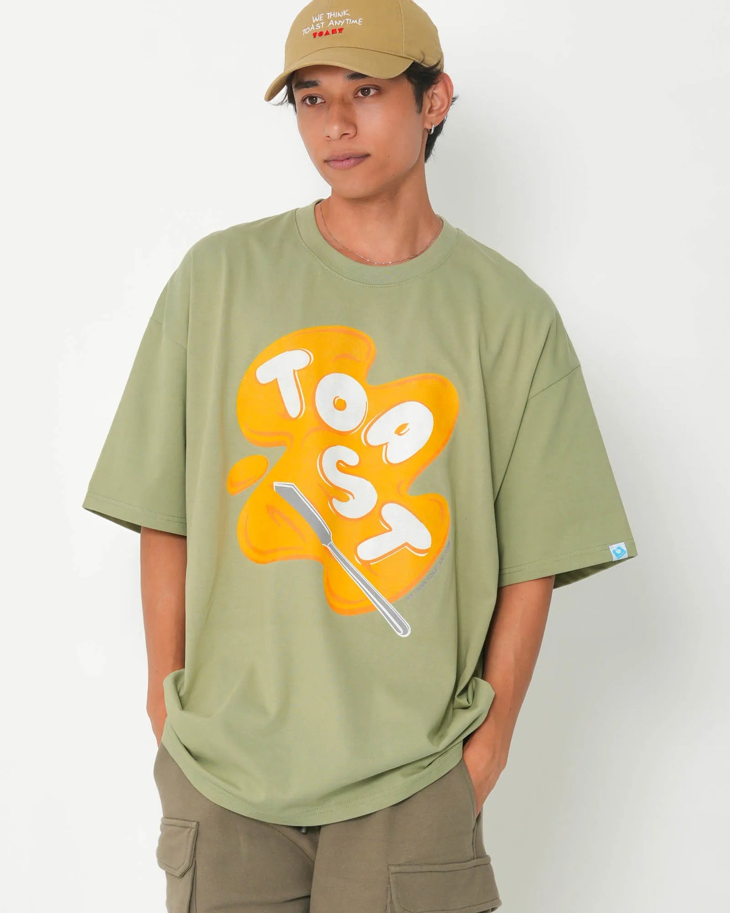 TOAST BUTTER T-SHIRT KHAKI