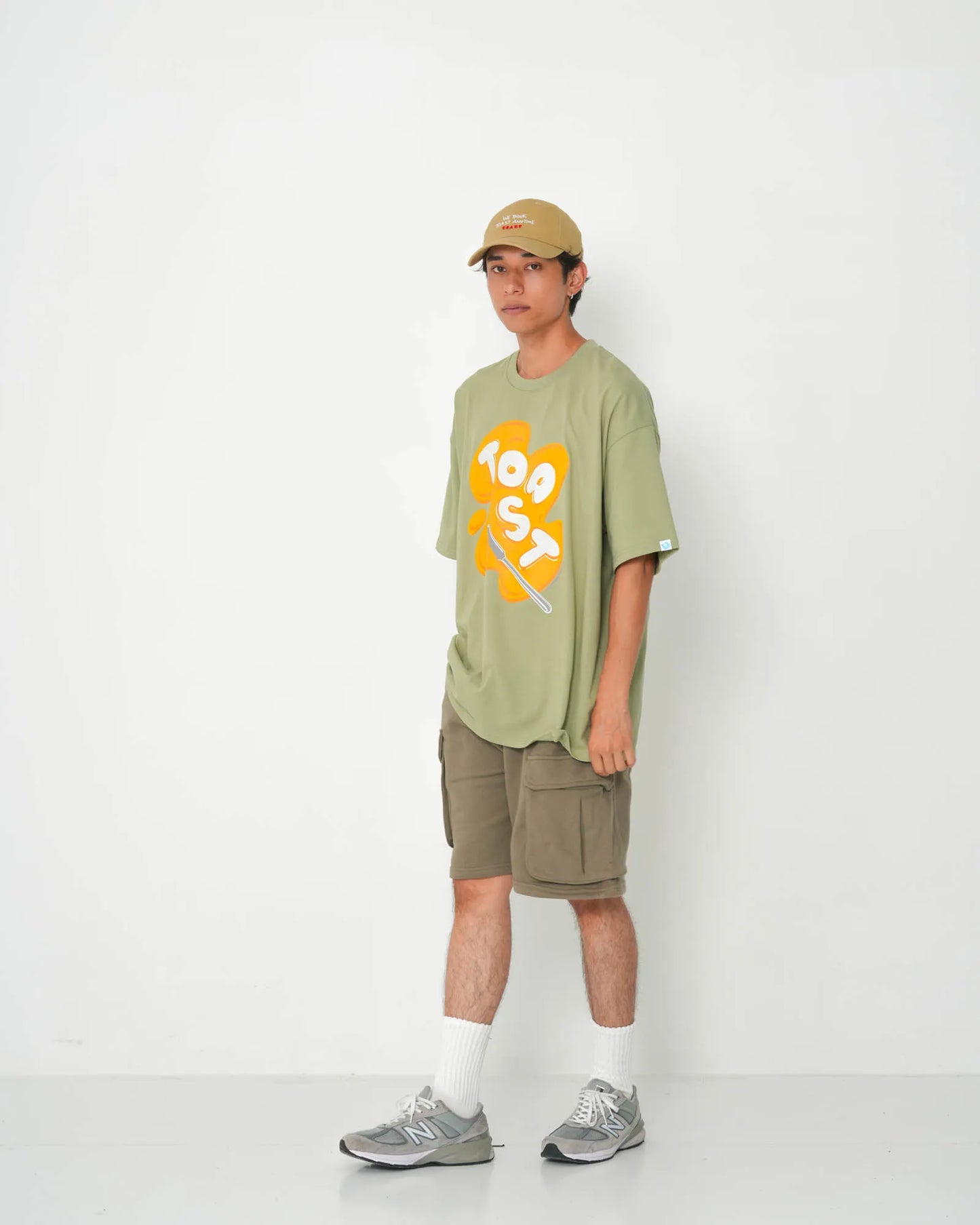 TOAST BUTTER T-SHIRT KHAKI