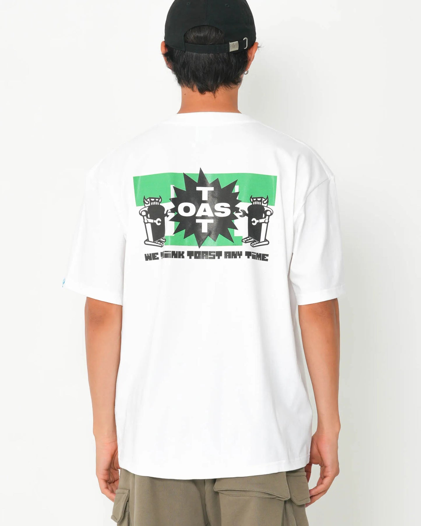 TOASTBOT T-SHIRT WHITE