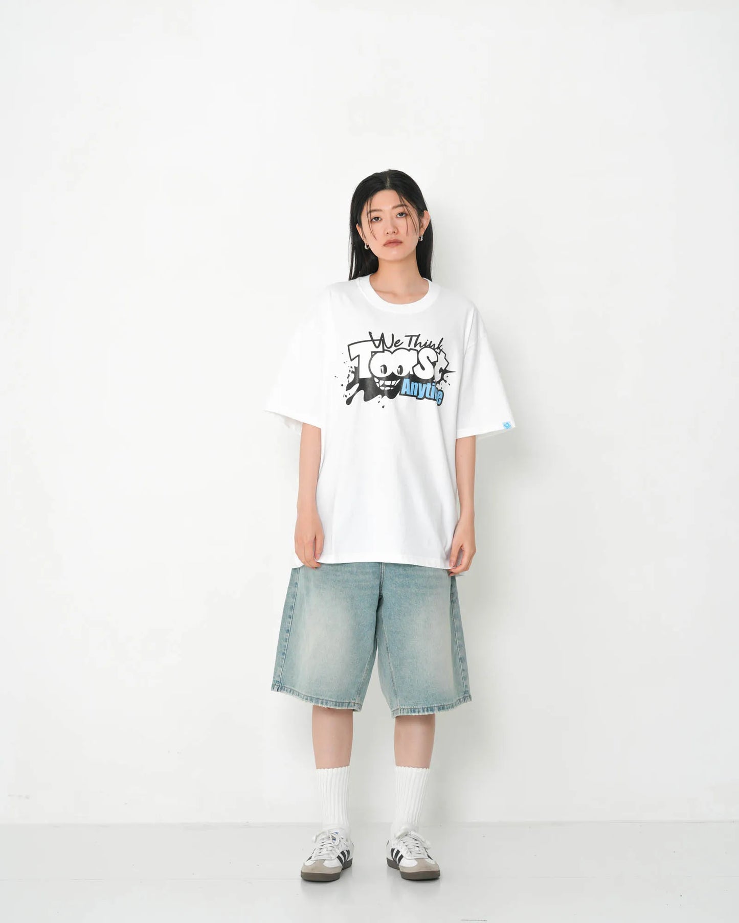 SPLASH CARTOON LOGO T-SHIRT WHITE