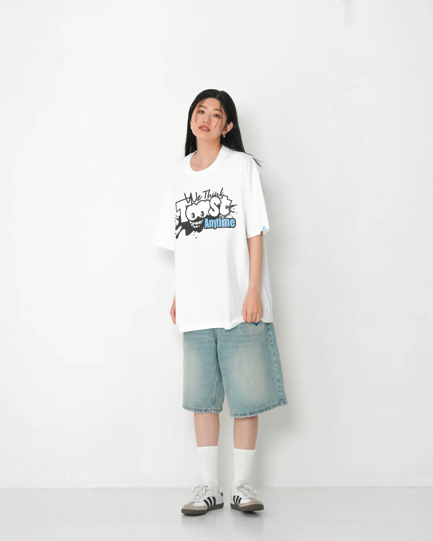 SPLASH CARTOON LOGO T-SHIRT WHITE