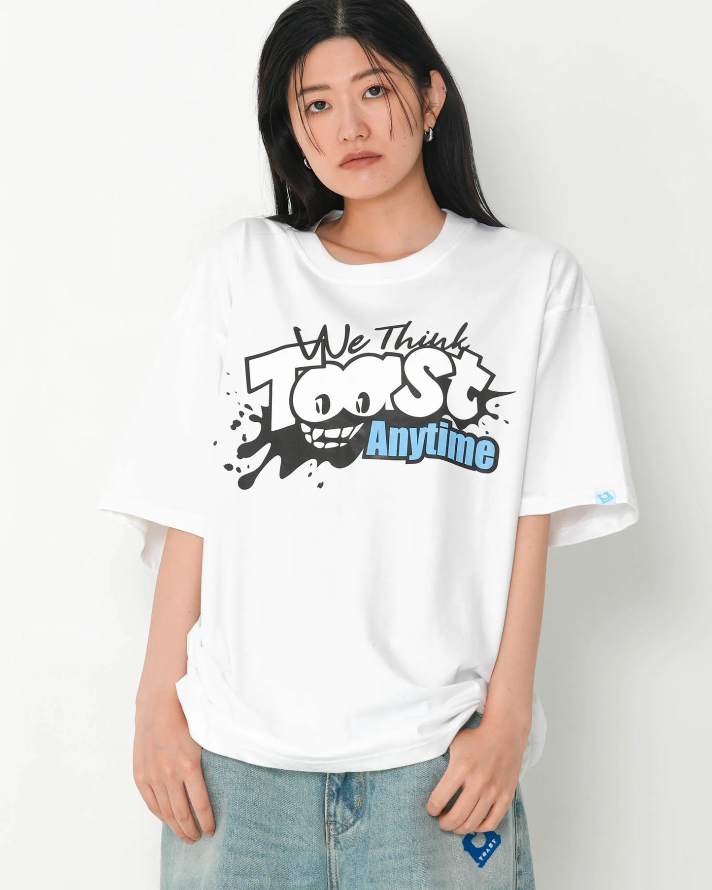 SPLASH CARTOON LOGO T-SHIRT WHITE