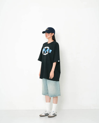 PAN-MIMI LOGO T-SHIRT BLACK
