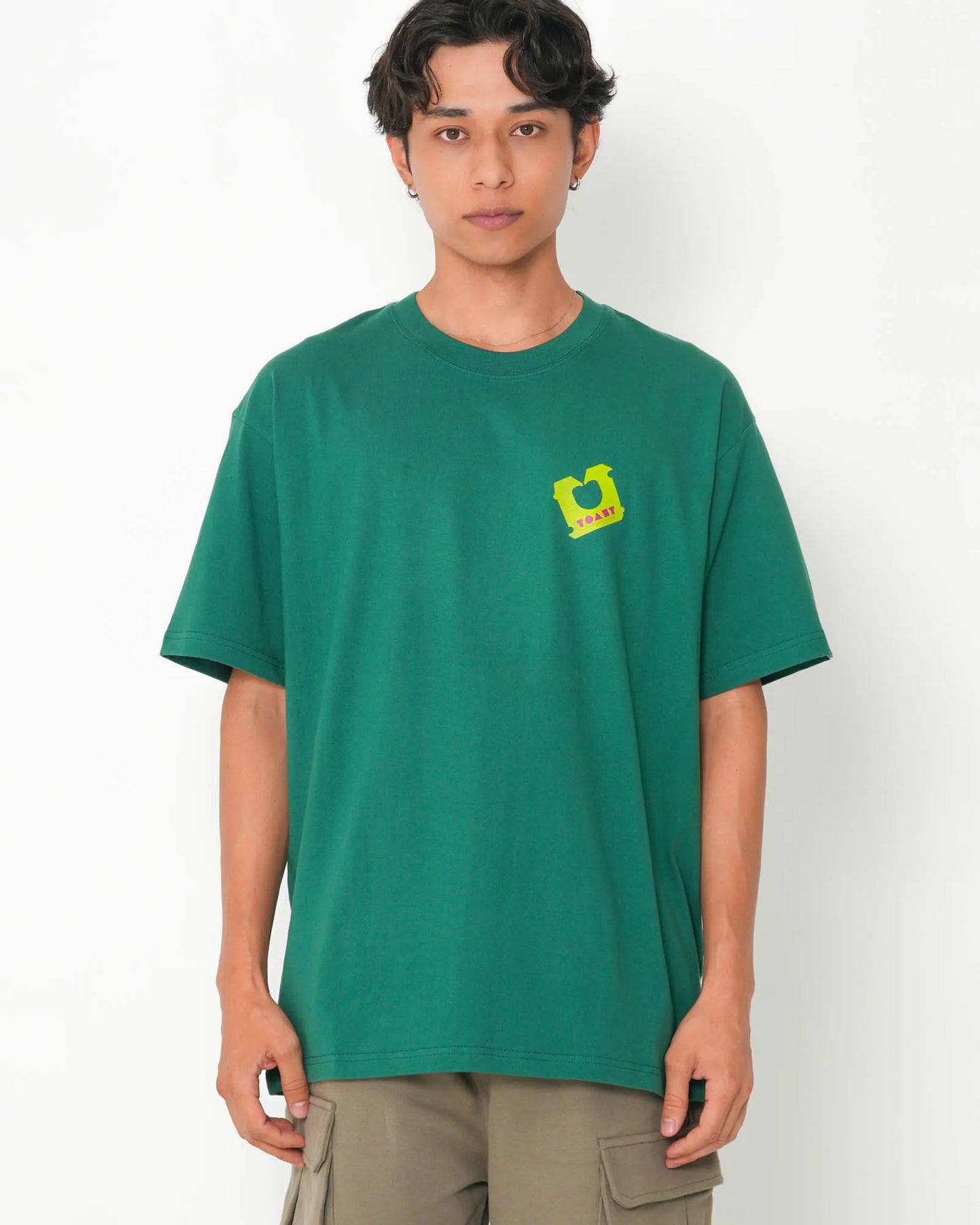 TOASTBOT T-SHIRT GREEN