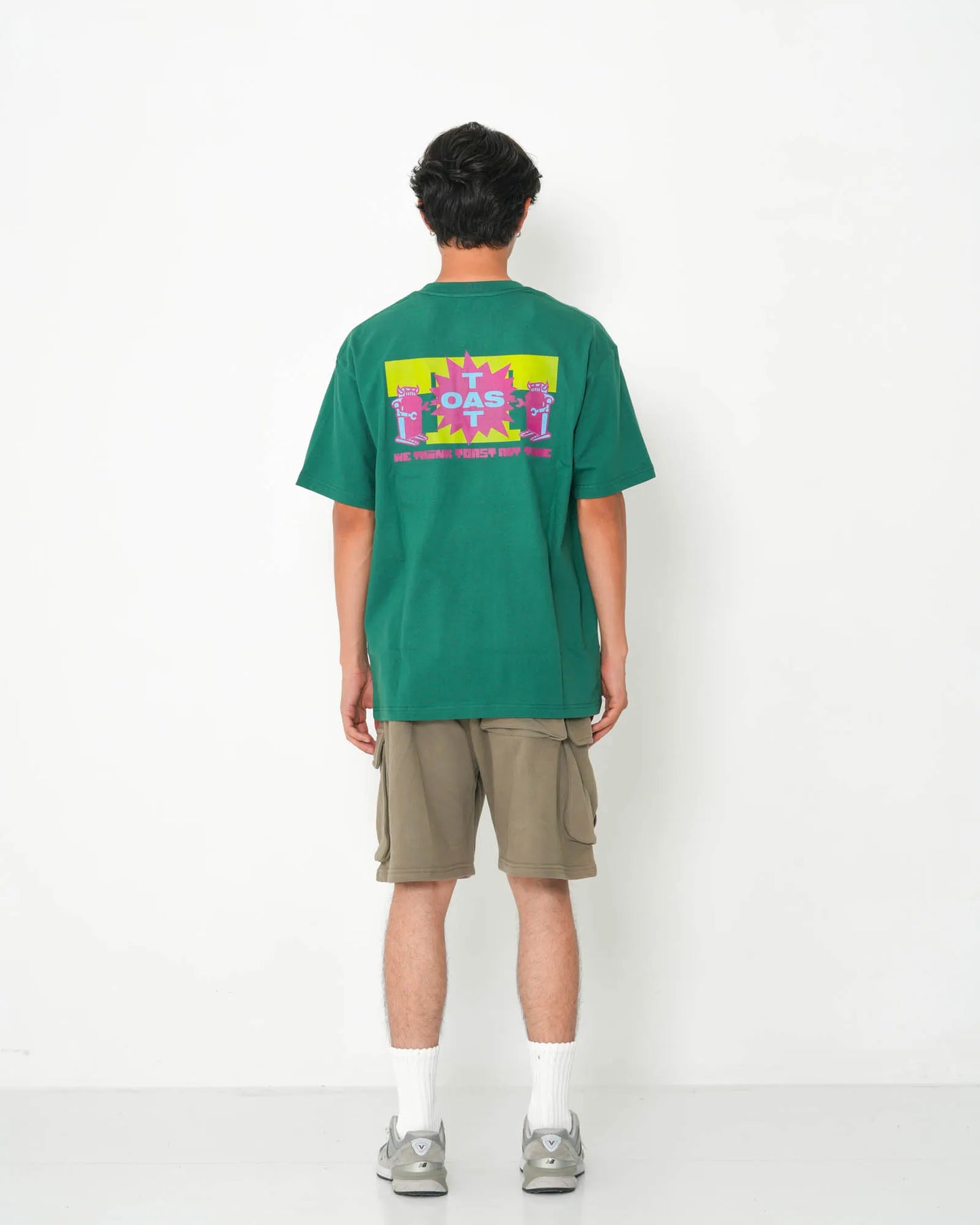 TOASTBOT T-SHIRT GREEN