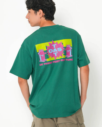 TOASTBOT T-SHIRT GREEN