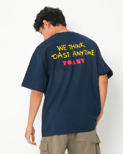DOODLE LOGO T-SHIRT NAVY
