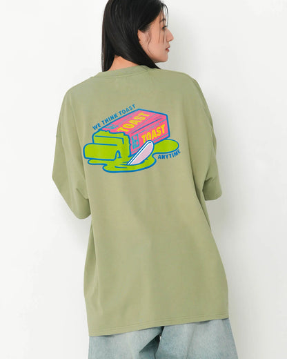 BUTTER DROP T-SHIRT KHAKI