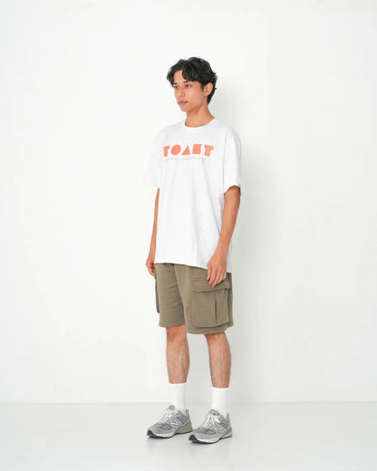 TOAST LOGO T-SHIRT GREY