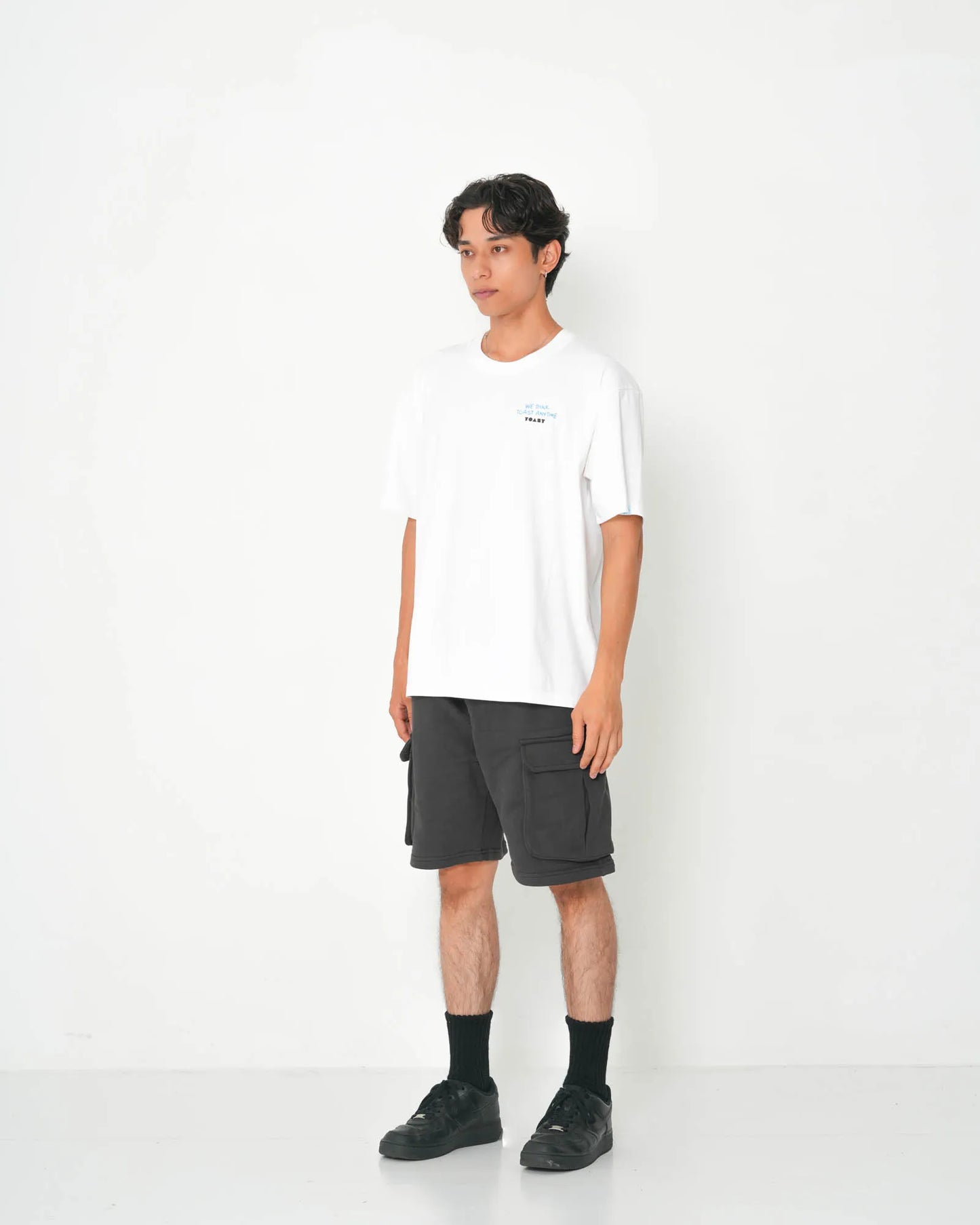 DOODLE LOGO T-SHIRT WHITE