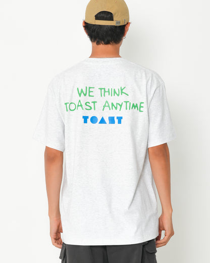 DOODLE LOGO T-SHIRT GREY