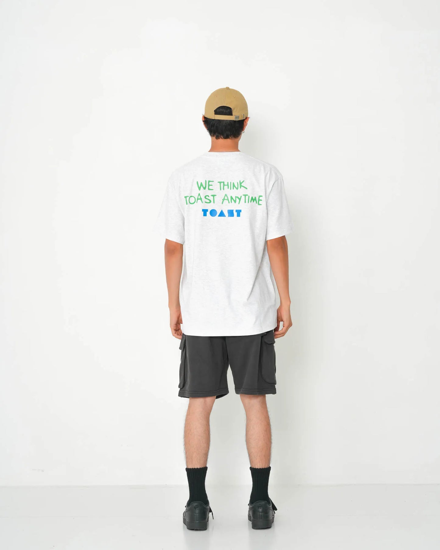 DOODLE LOGO T-SHIRT GREY