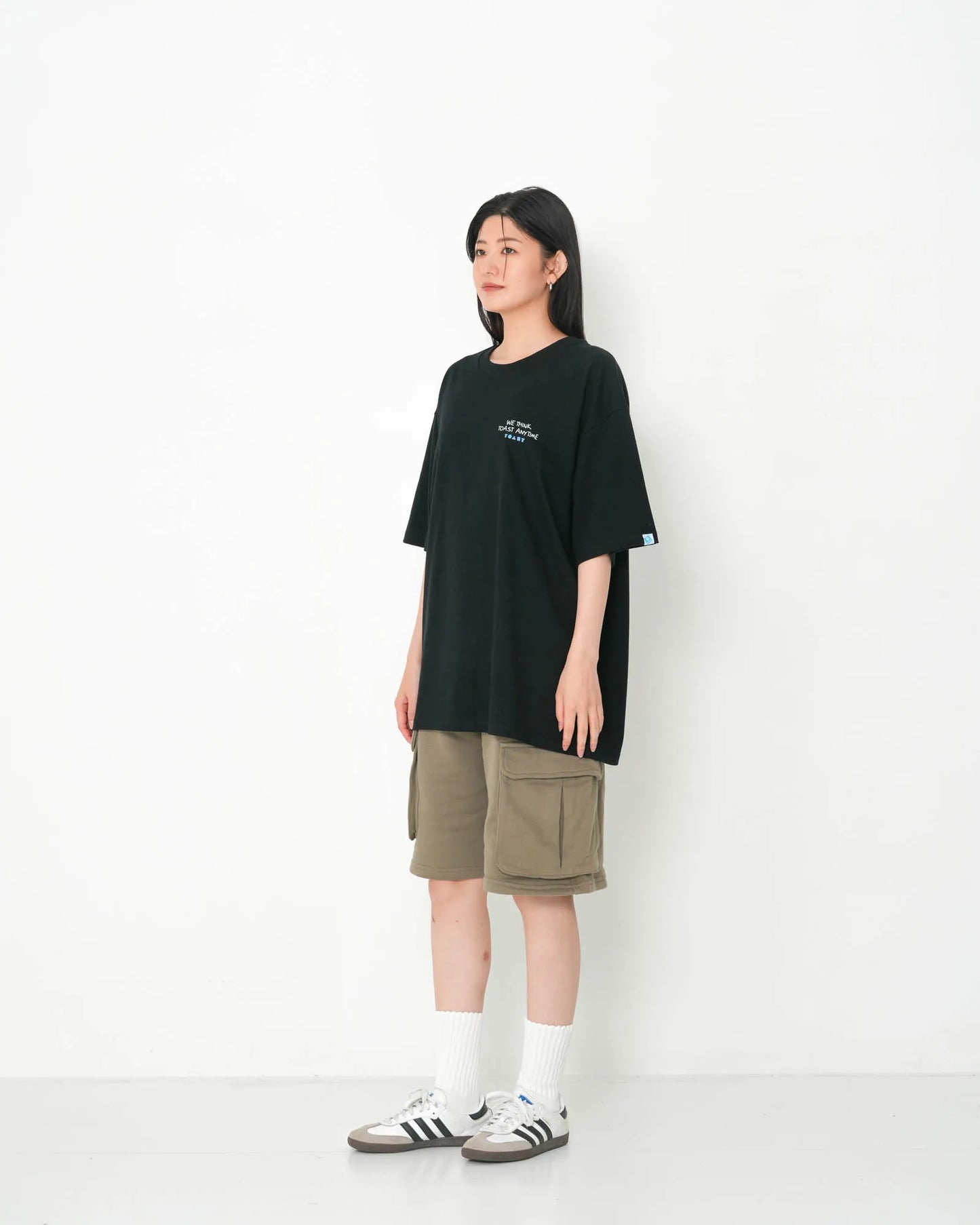 DOODLE LOGO T-SHIRT BLACK