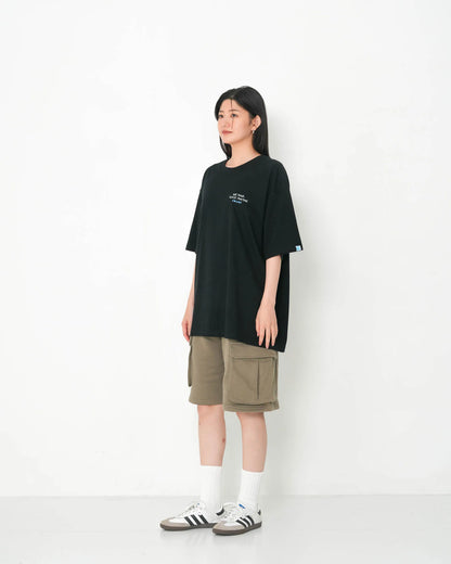 DOODLE LOGO T-SHIRT BLACK