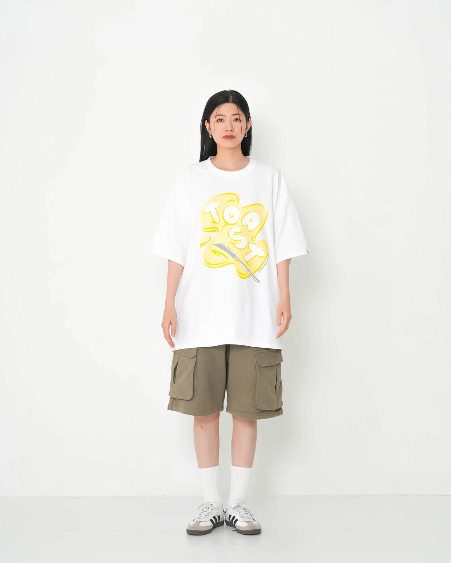 TOAST BUTTER T-SHIRT WHITE