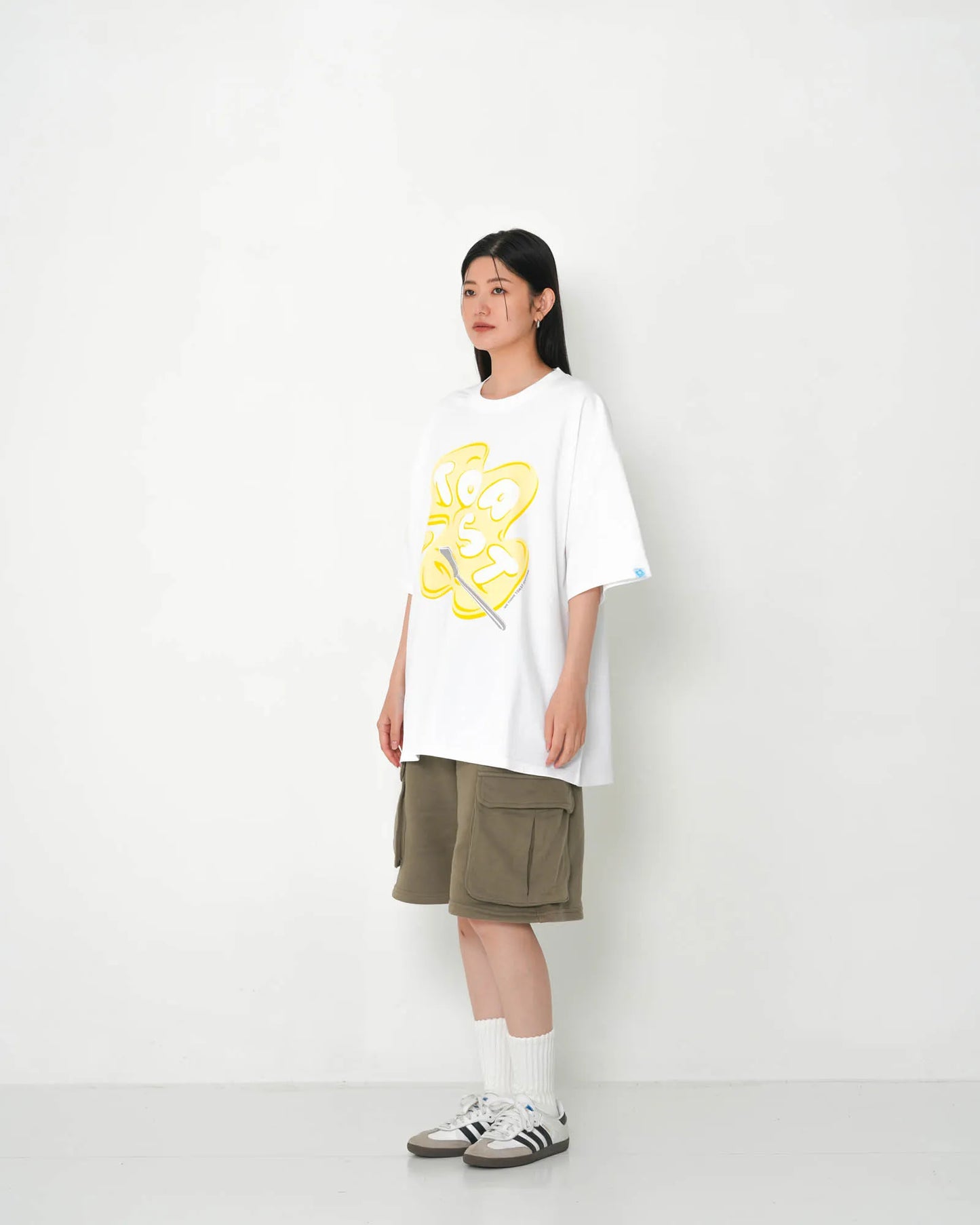 TOAST BUTTER T-SHIRT WHITE