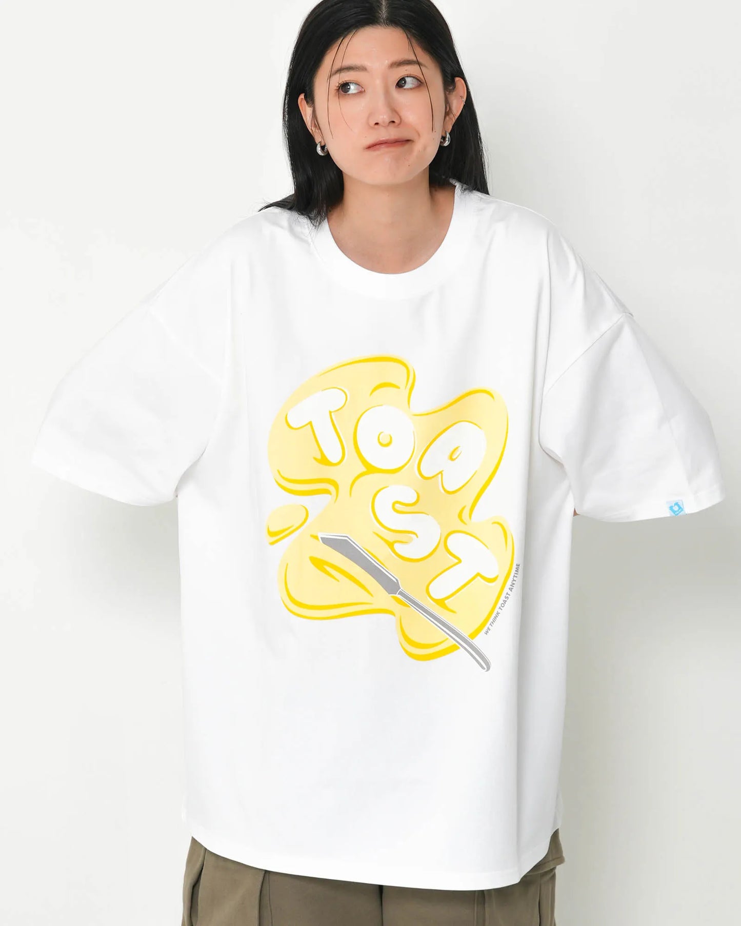 TOAST BUTTER T-SHIRT WHITE