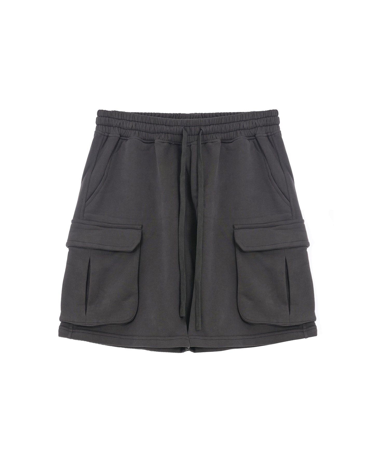 SWEAT CARGO SHORTS GREY